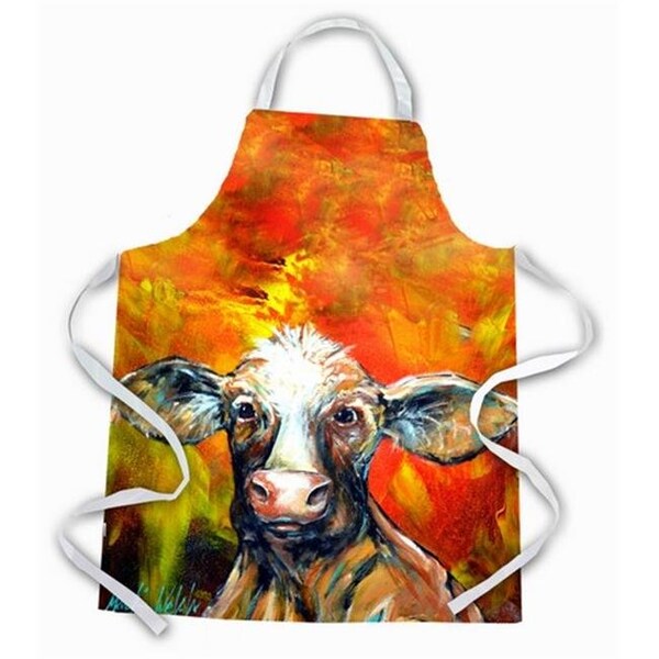 Carolines Treasures Carolines Treasures MW1225APRON Another Happy Cow Apron MW1225APRON - main